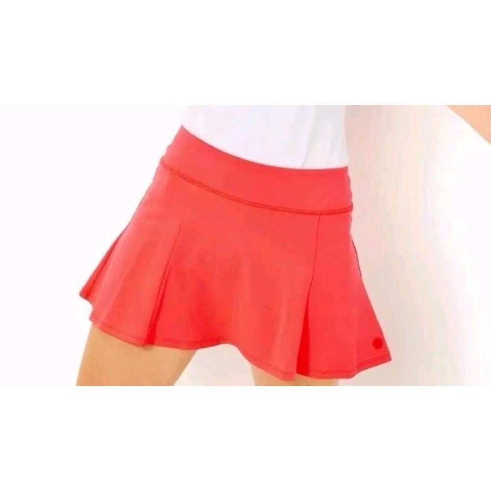 LILLY PULITZER UPF 50 Luxletic Harriot Skort Mizner Red XL NEW NWT